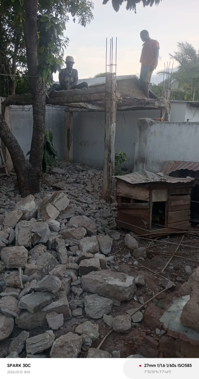 demolition before